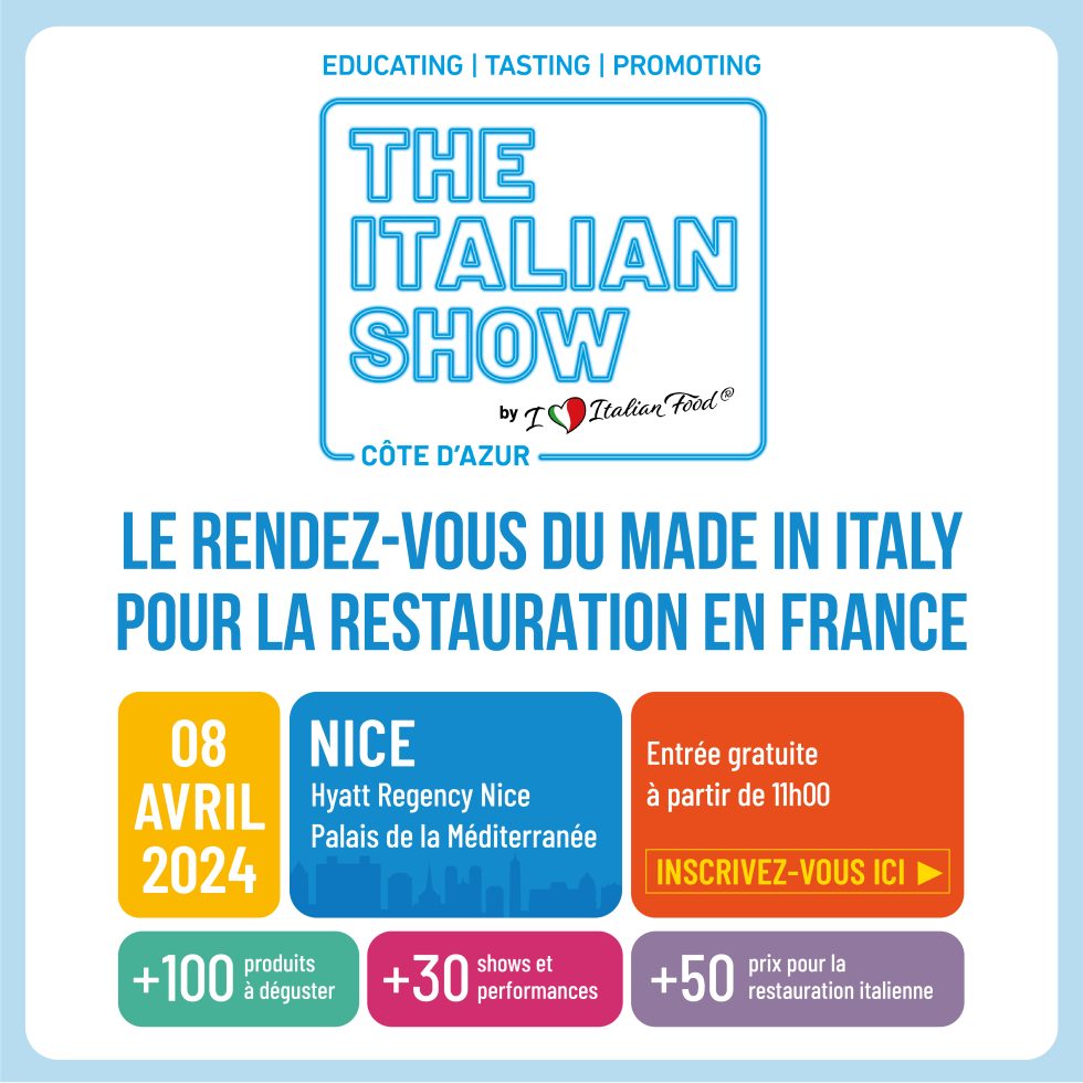 J’aime la cuisine italienne – Nice
